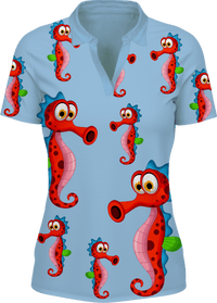 Sassy Seahorse Women's Polo 3