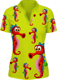 Sassy Seahorse Women's Polo 4