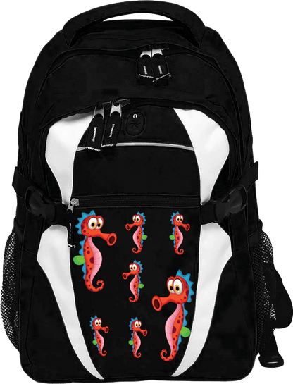 Sassy Seahorse Zenith Backpack Limited Edition - fungear.com.au