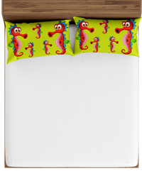 Sassy Seahorse Bed Pillows 1