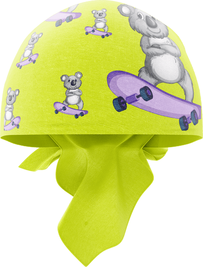 Skater Koala Bandannas - fungear.com.au