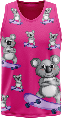 Skater Koala Basketball Jersey 2