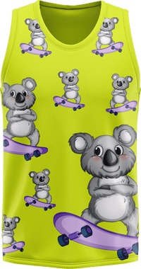 Skater Koala Basketball Jersey 3