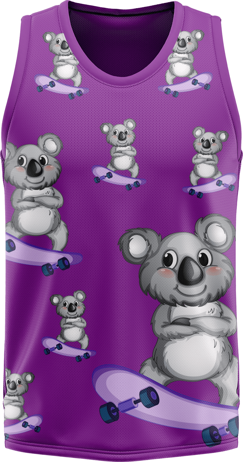 Skater Koala Basketball Jersey