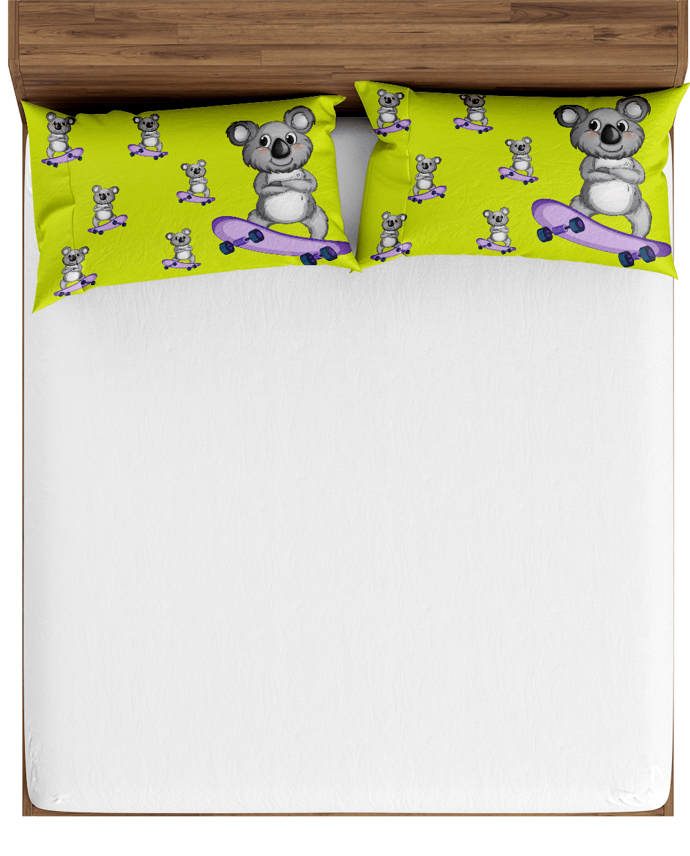 Skater Koala Bed Pillows - fungear.com.au