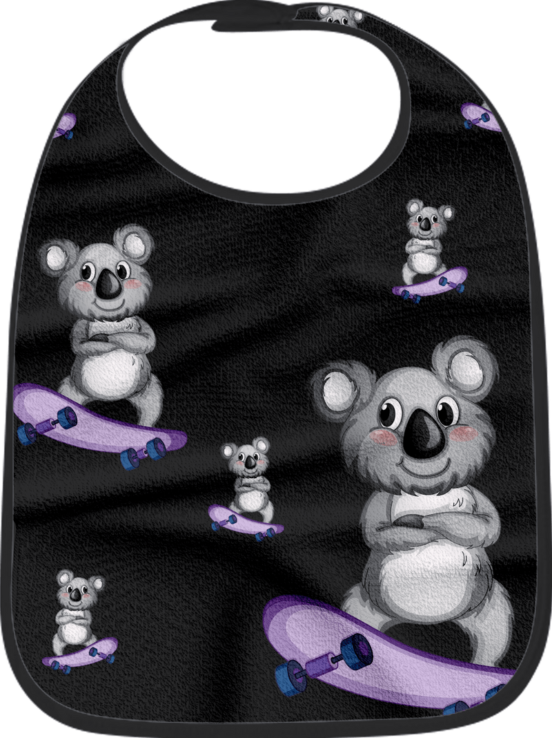 Skater Koala Bibs