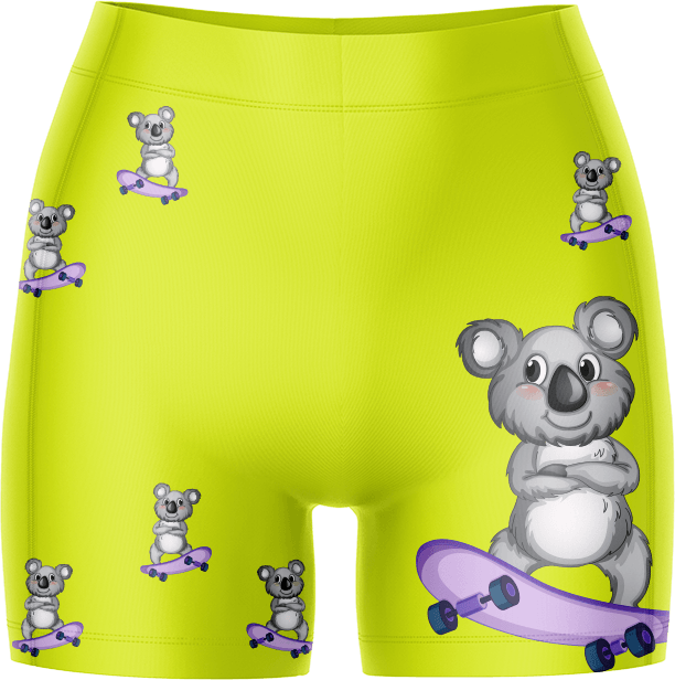 Skater Koala Chamois Bike Shorts