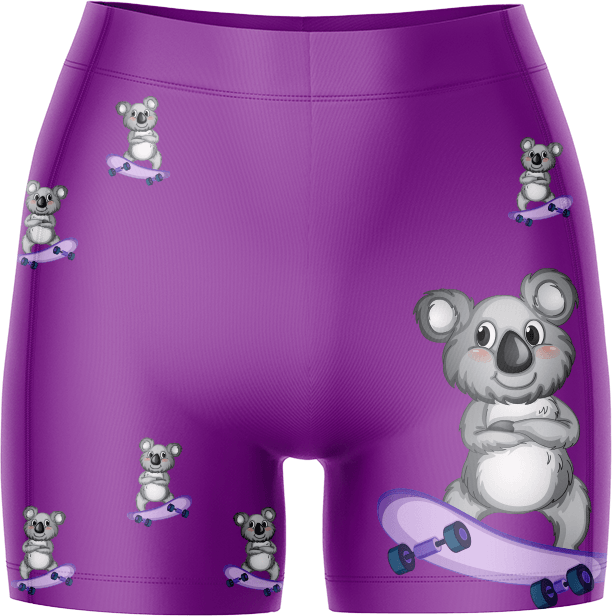 Skater Koala Bike Shorts - fungear.com.au