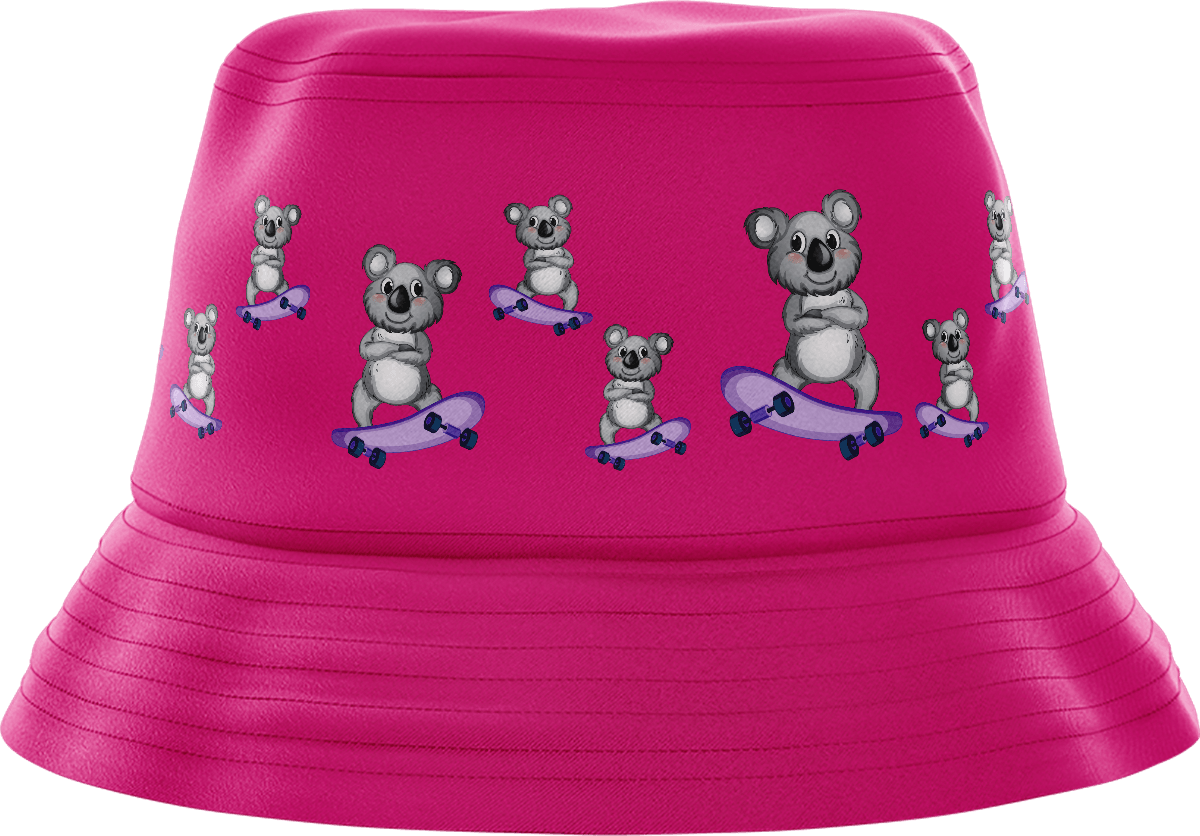 Skater Koala Bucket Hats - fungear.com.au
