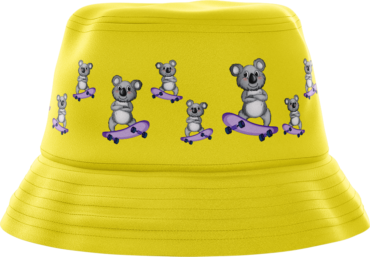 Skater Koala Bucket Hats - fungear.com.au