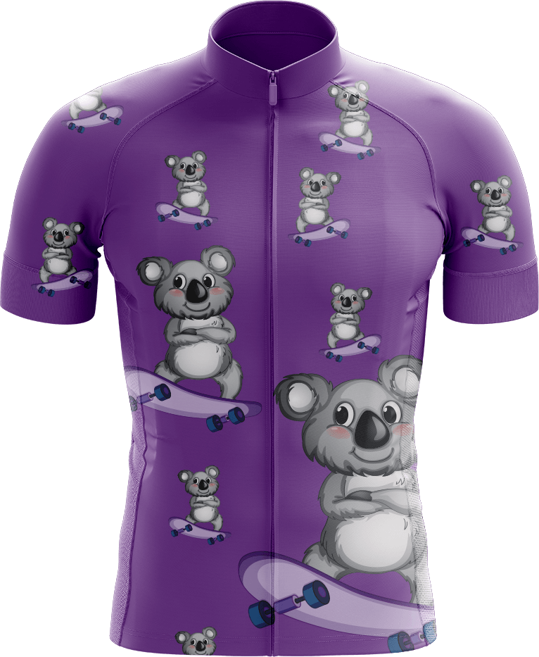Skater Koala Cycling Jerseys - fungear.com.au