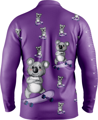 Skater Koala Fishing Shirts - fungear.com.au