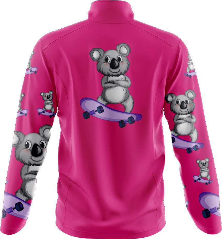 Skater Koala Full Zip Track Jacket - fungear.com.au