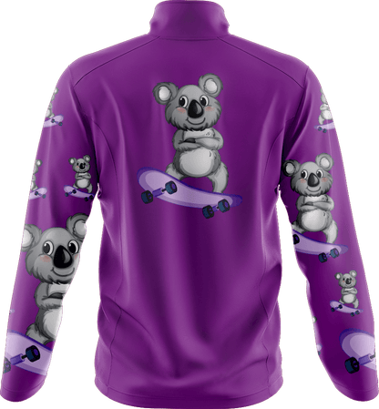 Skater Koala Full Zip Track Jacket - fungear.com.au