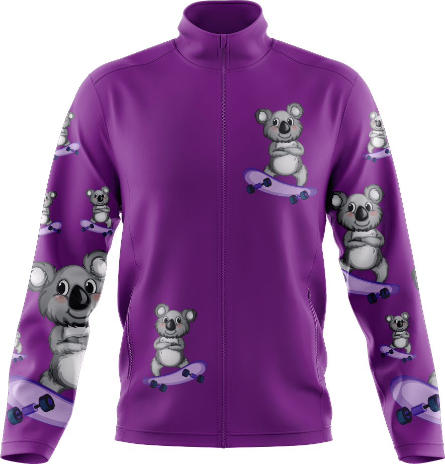 Skater Koala Full Zip Track Jacket