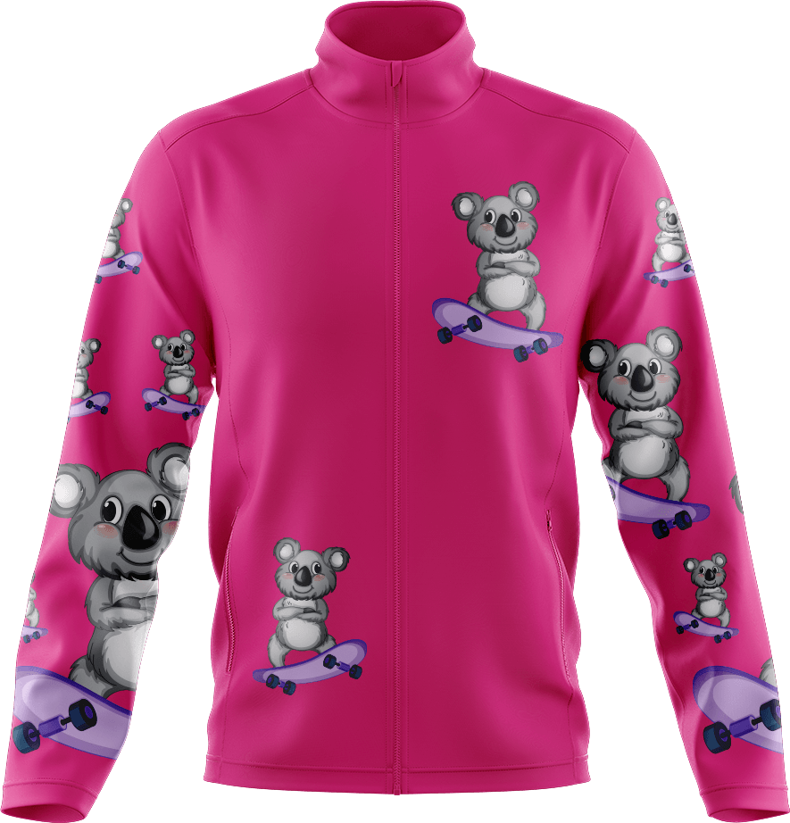 Skater Koala Full Zip Track Jacket - fungear.com.au