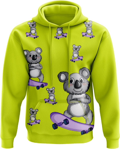 Skater Koala Hoodies - fungear.com.au