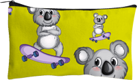 Skater Koala Jumbo Pencil Case 2