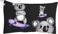 Skater Koala Jumbo Pencil Case 4