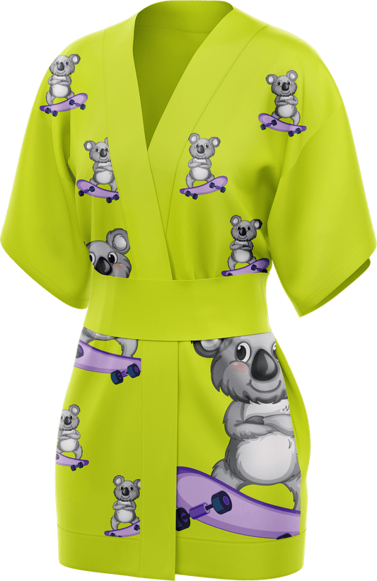 Skater Koala Kimono - fungear.com.au