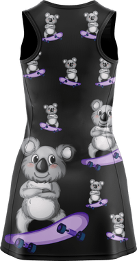 Skater Koala Ladies Mini Dress 8