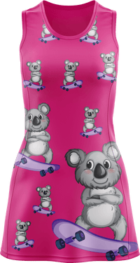 Skater Koala Ladies Mini Dress 2