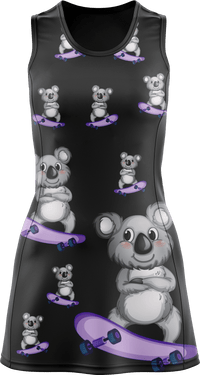 Skater Koala Ladies Mini Dress 4