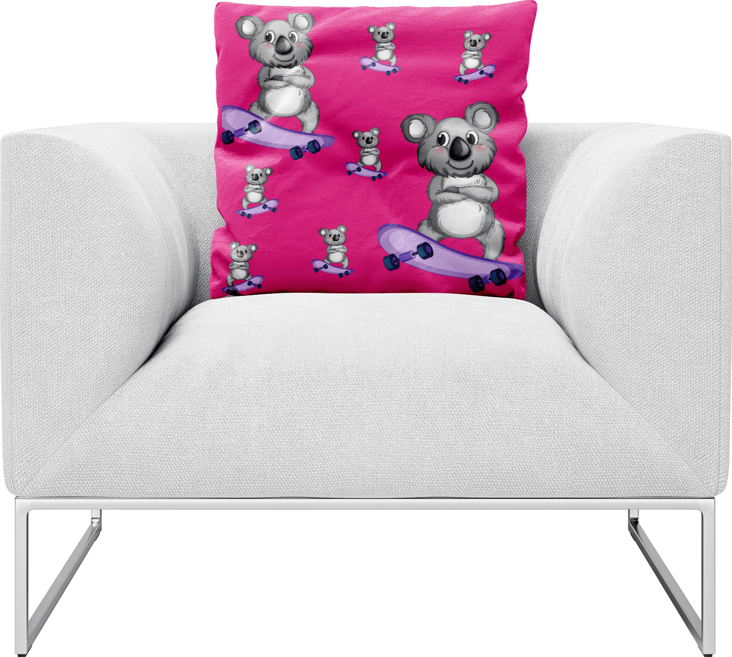 Skater Koala Pillows Cushions - fungear.com.au