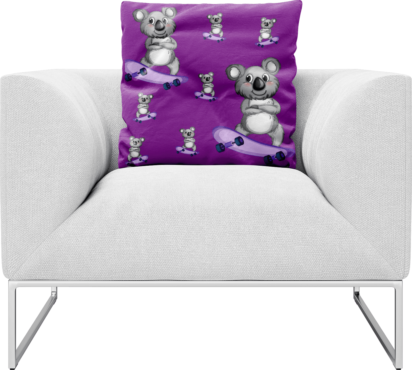 Skater Koala Pillows Cushions - fungear.com.au
