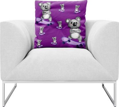 Skater Koala Pillows Cushions - fungear.com.au