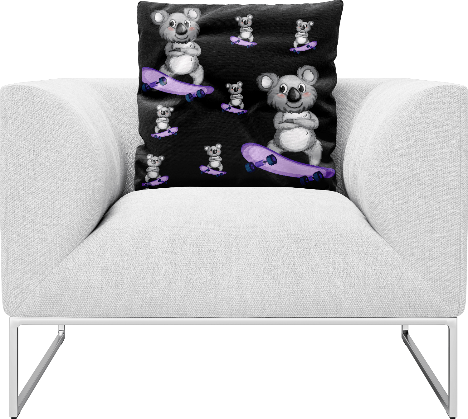 Skater Koala Pillows Cushions - fungear.com.au