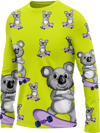 Skater Koala Rash Shirt Long Sleeve 3