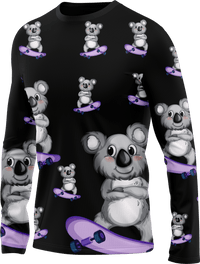 Skater Koala Rash Shirt Long Sleeve 1