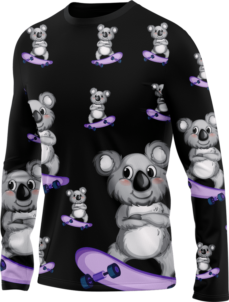 Skater Koala Rash Shirt Long Sleeve