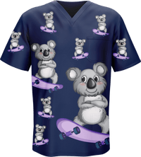 Skater Koala Scrubs 3