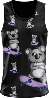 Skater Koala Singlets 3