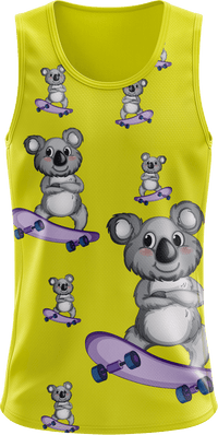 Skater Koala Singlets 1