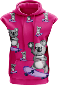 Skater Koala Sleeveless Hoodie 2
