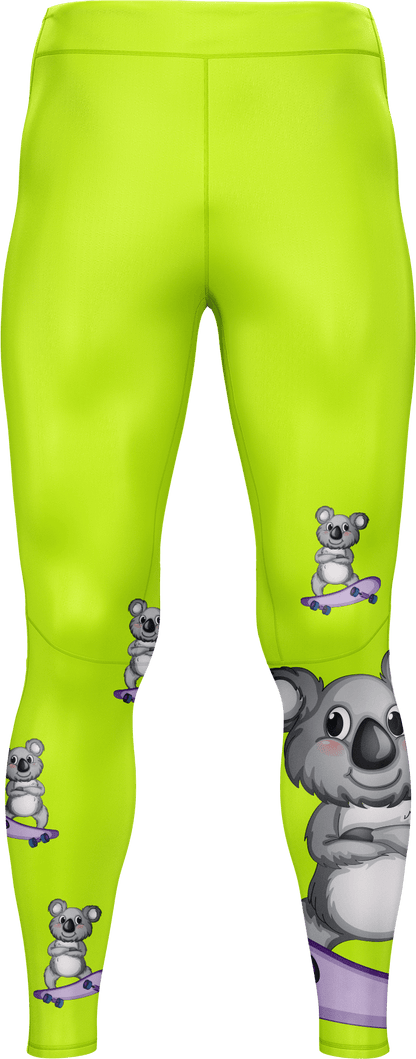 Skater Koala tights 3/4 or full length - fungear.com.au