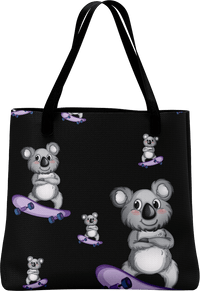 Skater Koala Tote Bag 1