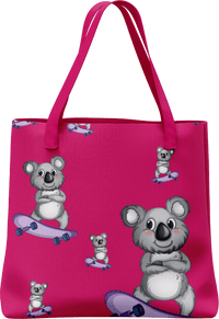 Skater Koala Tote Bag 4
