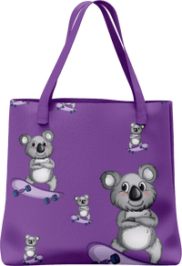 Skater Koala Tote Bag 3