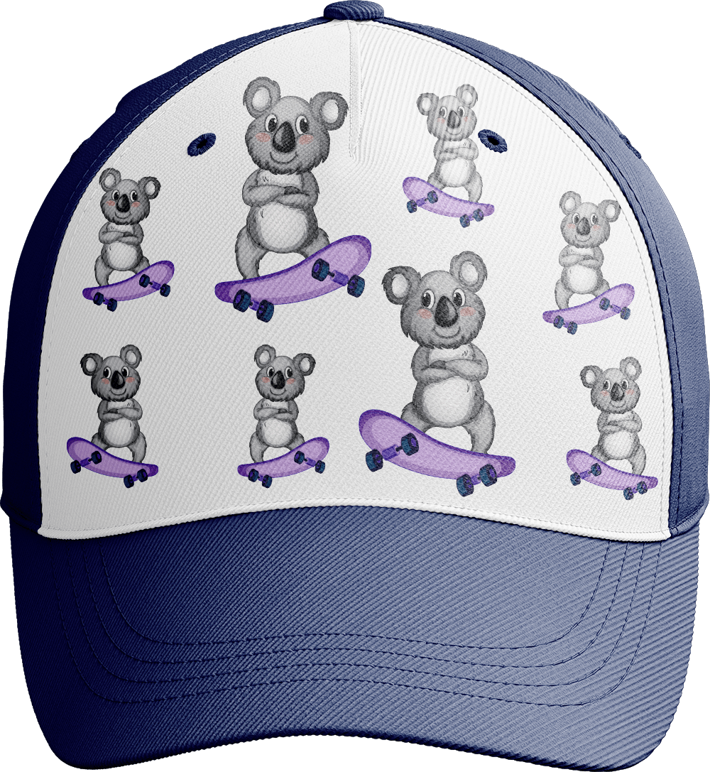Skater Koala Trucker Cap - fungear.com.au