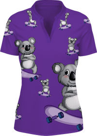 Skater Koala Women's Polo 3