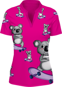 Skater Koala Women's Polo 1