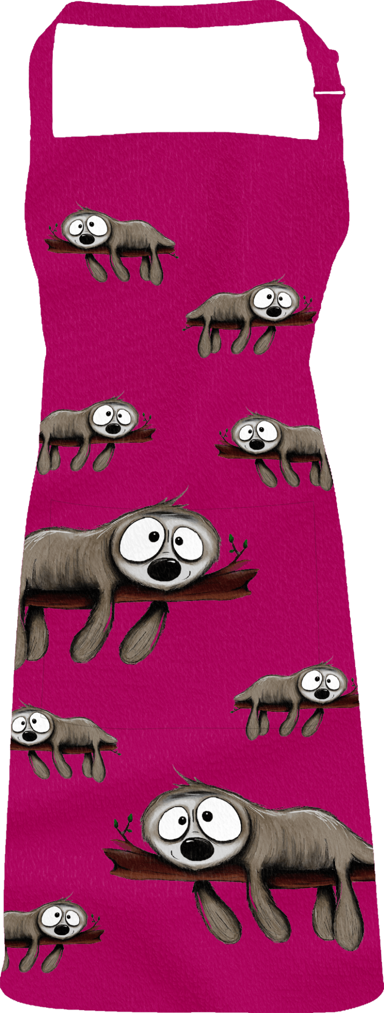 Snoozy Sloth Apron - fungear.com.au