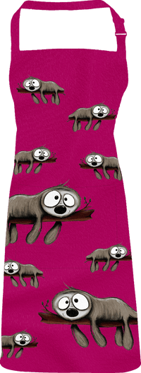 Snoozy Sloth Apron 1