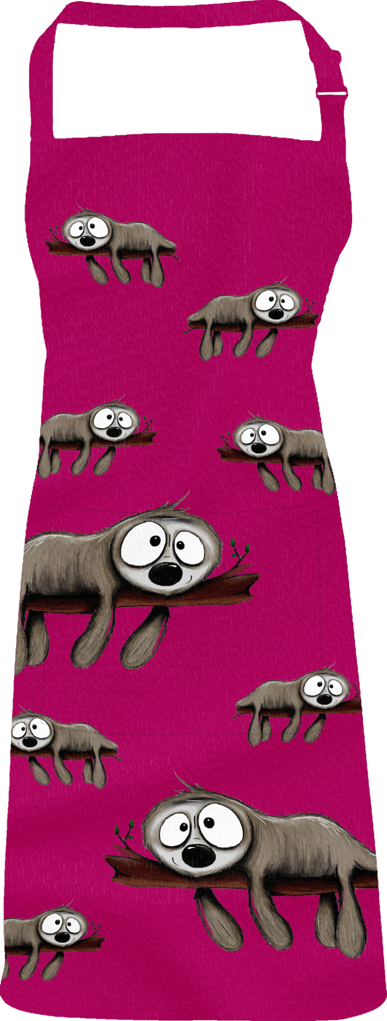 Snoozy Sloth Apron