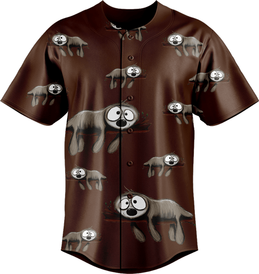 Snoozy Sloth Baseball Jerseys - fungear.com.au