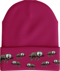 Snoozy Sloth Beanie 3